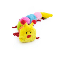 Zippy Paws - Caterpillar Large with 7 Squeakers