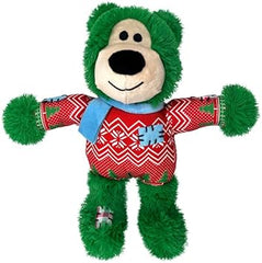 KONG Holiday Wild Knots Bear Assorted Small Medium