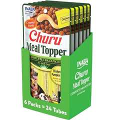 Inaba Churu Meal Topper DOG Chicken w/ Pumpkin 4pk