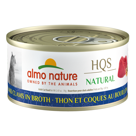 Almo Nature - Natural - Cat Tuna with Clams 2.47oz