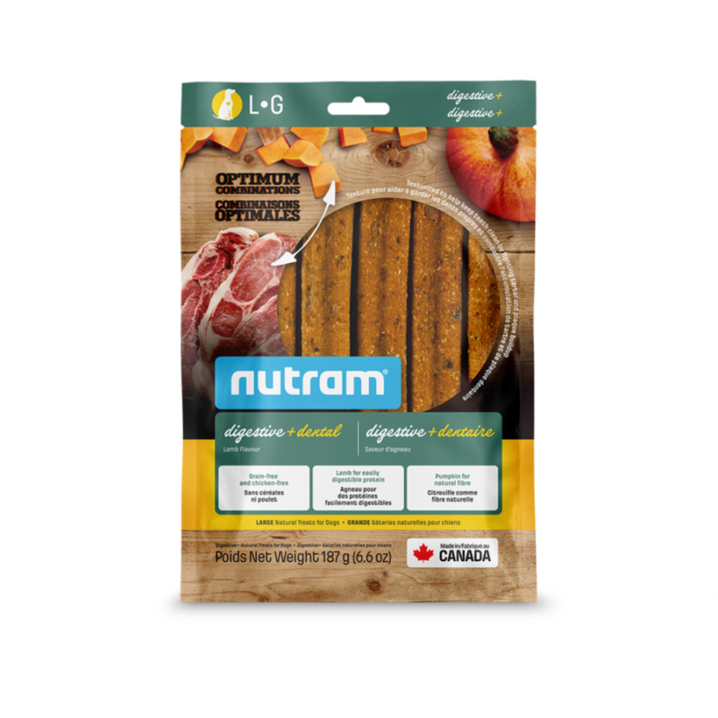 Nutram - Dog - Dental Sticks Digestive+ Large