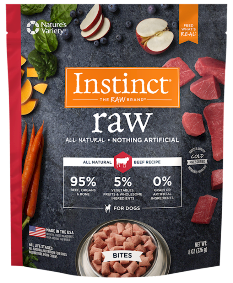 Nature's Variety - Instinct - 85/15 - Dog - Beef - Bites 8oz