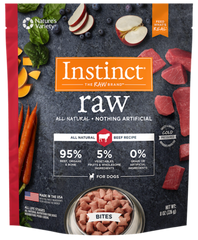 Nature's Variety - Instinct - 85/15 - Dog - Beef - Bites 8oz