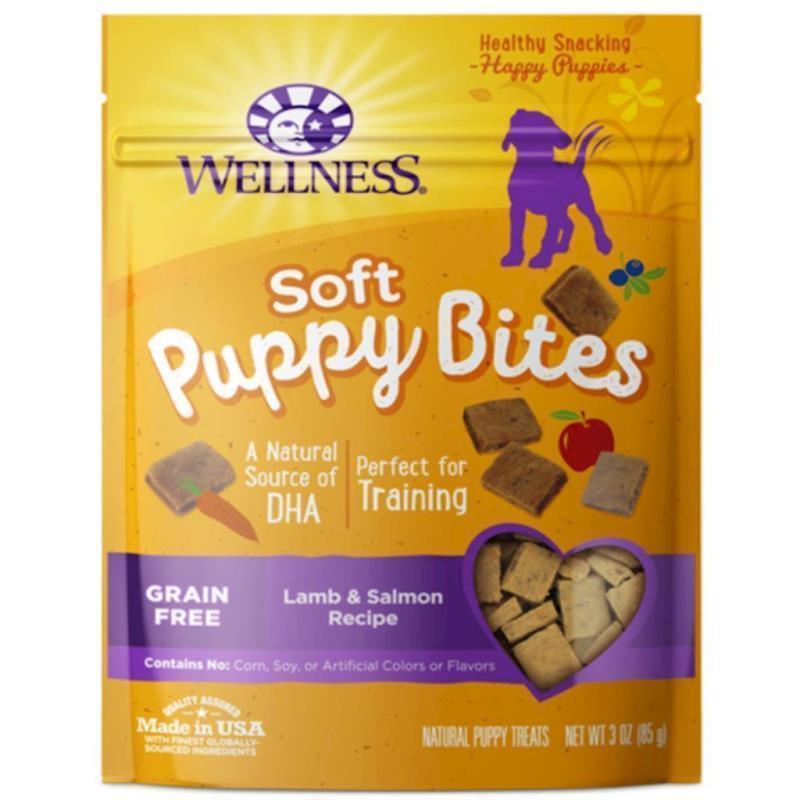 WellPet - Wellness - Dog Puppy Soft Bites Lamb & Salmon 3oz