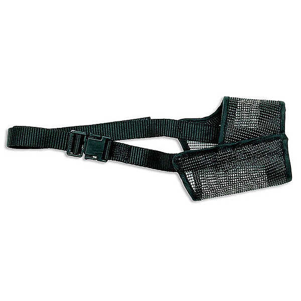 Best Fit Adjustable Mesh Muzzle Black