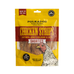 Polkadog - Chicken Strip Jerky Shorties 3oz