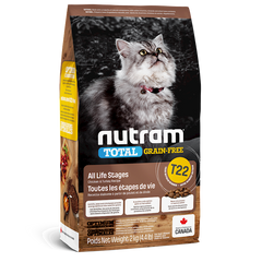 Nutram - Cat Total Grain Free Chicken & Turkey 4.4lb (T22)