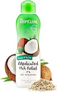 Tropiclean - Oatmeal & Tea Tree Medicated Shampoo 20oz