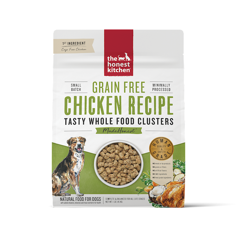 The Honest Kitchen - Whole Food Clusters - Dog Grain Free Chicken 1lb