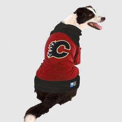 NHL Pet Hockey Jersey Calgary Flames