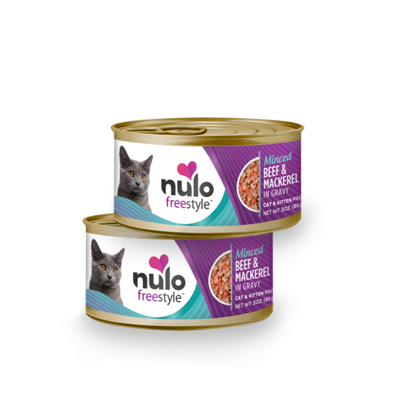 Nulo - Freestyle - Cat Minced Beef & Mack Gravy 3oz