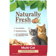 Ecoshell - Naturally Fresh - Multi-Cat Clumping Litter 26lb