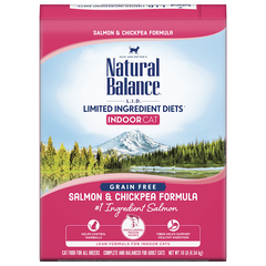 Natural Balance - LID - Cat Indoor Salmon & Chickpea