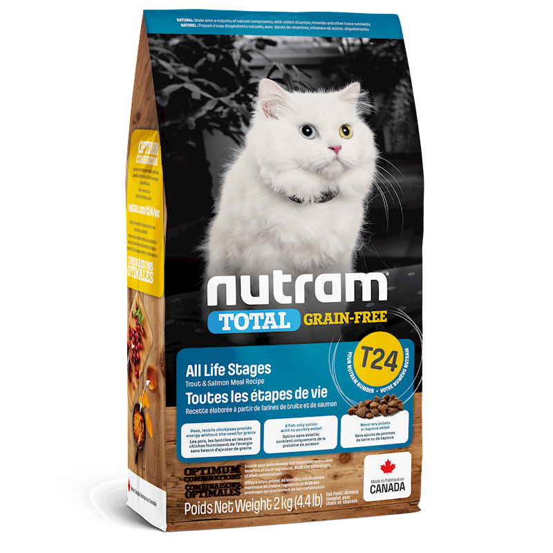 Nutram - Cat Total Grain Free Trout & Salmon 4.4lb (T24)