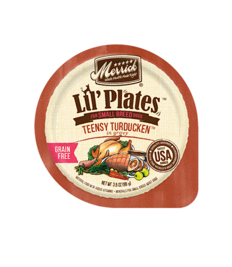 Merrick - Lil Plates - Dog Grain Free Tiny Thanksgiving Dinner 3.5oz