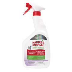 Natures Miracle Dog Stain & Odour Remover Spray Lavender Scent 946 mL