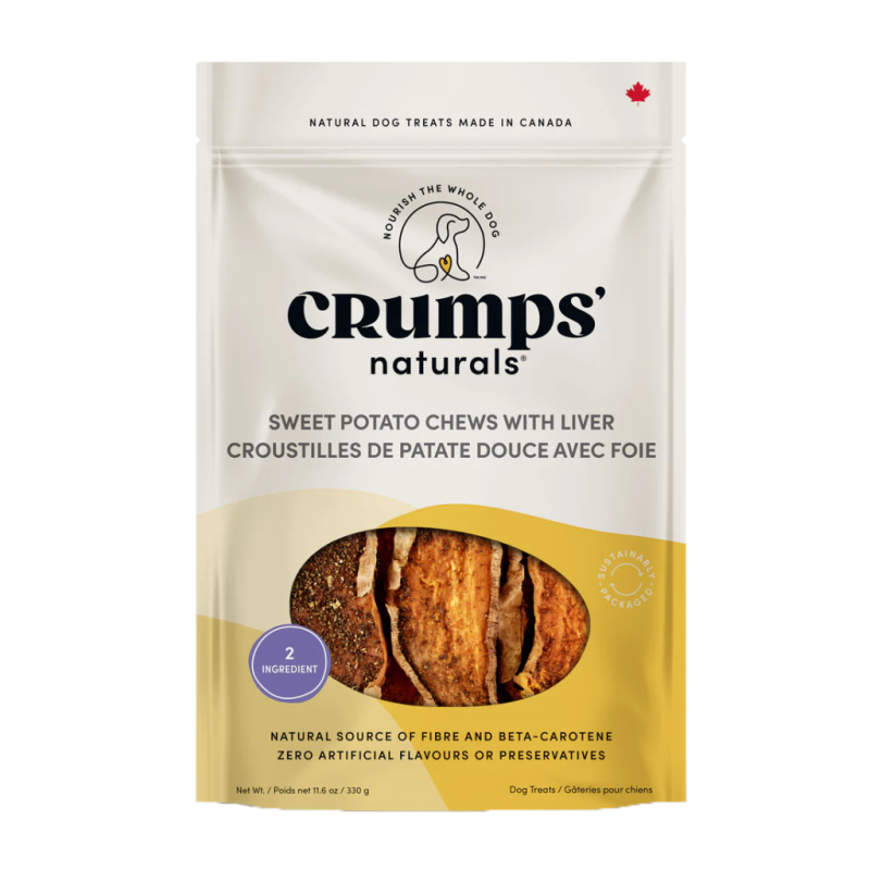 Crumps - Sweet Potato Chews with Liver 11.6oz