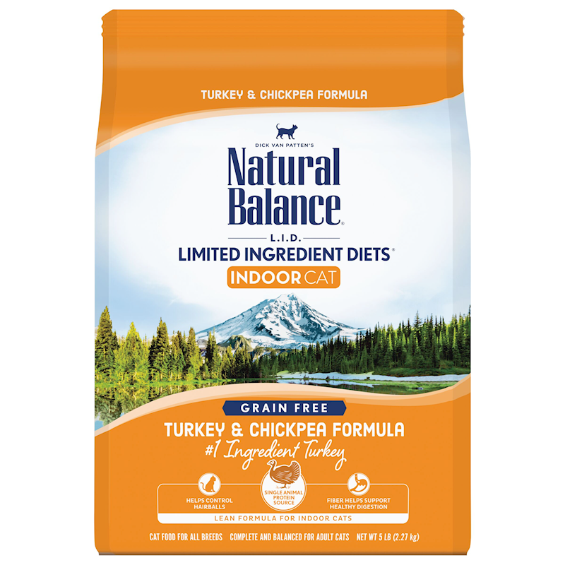 Natural Balance - LID - Cat Indoor Turkey & Chickpea