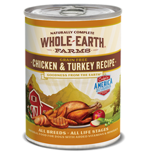 Merrick - Whole Earth Farms - Dog Chicken & Turkey 12.7oz