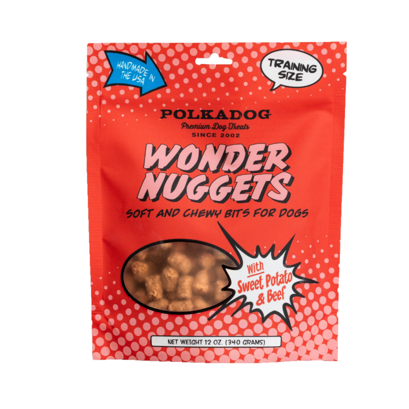 Polkadog - Wonder Nuggets Sweet Potato & Beef 12oz