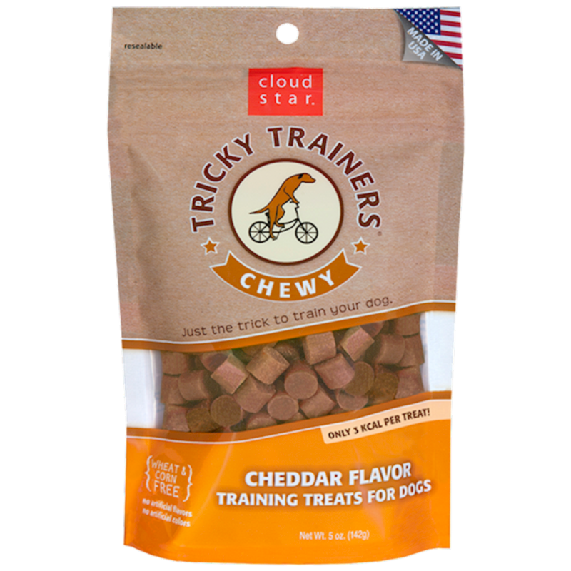 Tricky Trainer - Dog Chewy Trainer Cheddar 5oz