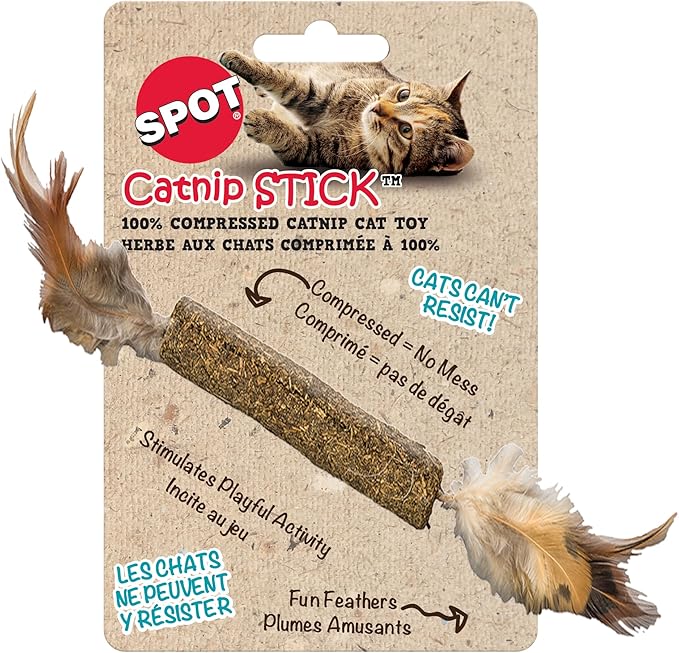 SPOT - Cat Catnip Stick and Feathers