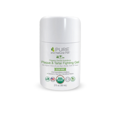 Pure & Natural Pet - Organic Dental Solutions Plaque & Tartar Fighting Gel 2oz