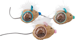 Catstages - Cat Mousin' Around Hide 'N Treat - 3 Pack - Treat Dispenser Cat Toy