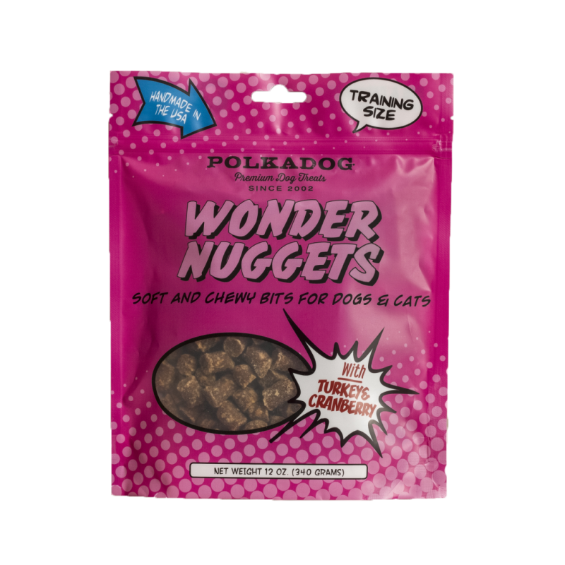 Polkadog - Wonder Nuggets Turkey & Cranberry 12oz