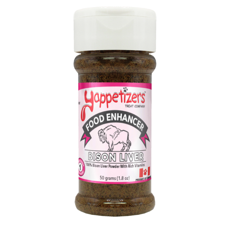 Yappetizers - Toppers - Bison Liver 50g