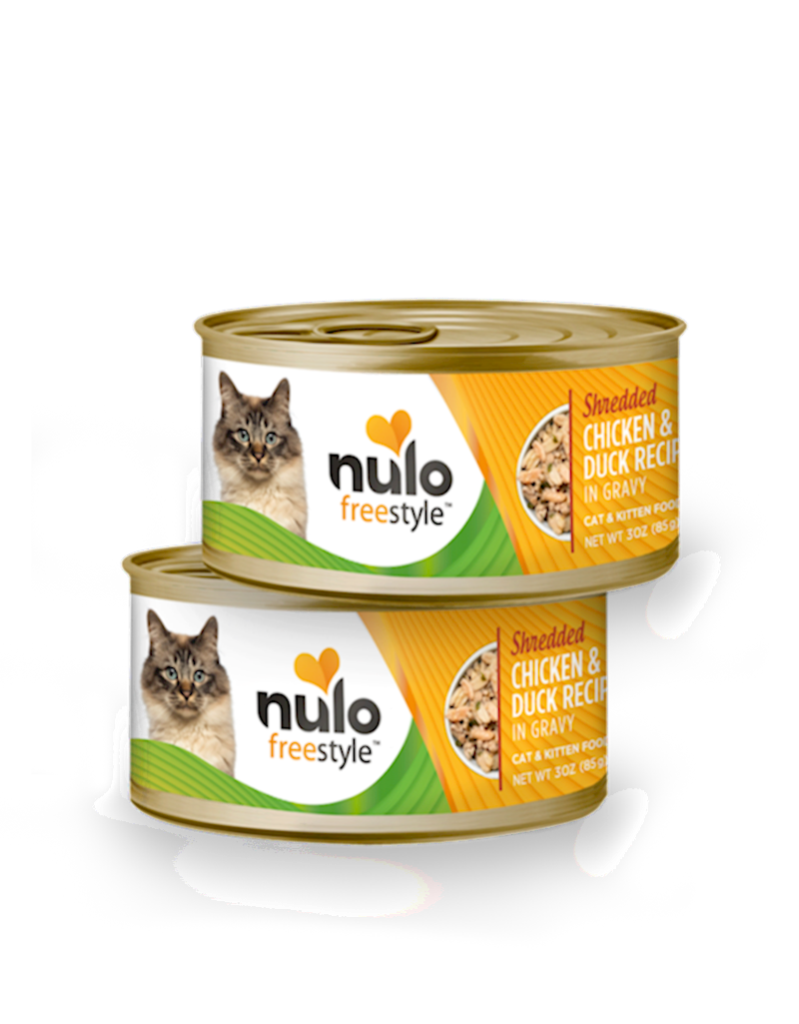 Nulo - Freestyle - Cat Shredded Chicken & Duck in Gravy 3oz