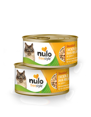 Nulo - Freestyle - Cat Shredded Chicken & Duck in Gravy 3oz