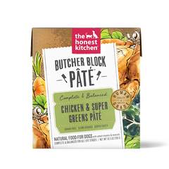 The Honest Kitchen - Butcher Block Pate Chicken & Super Greens Pate 10.5oz