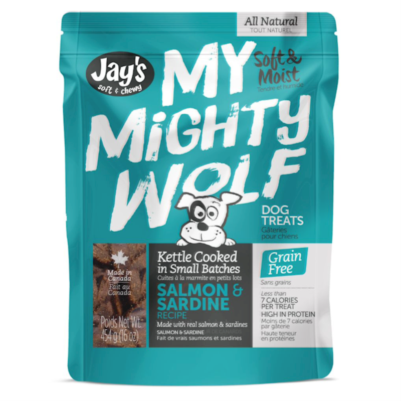 Jay's - My Mighty Wolf Salmon & Sardine 16oz