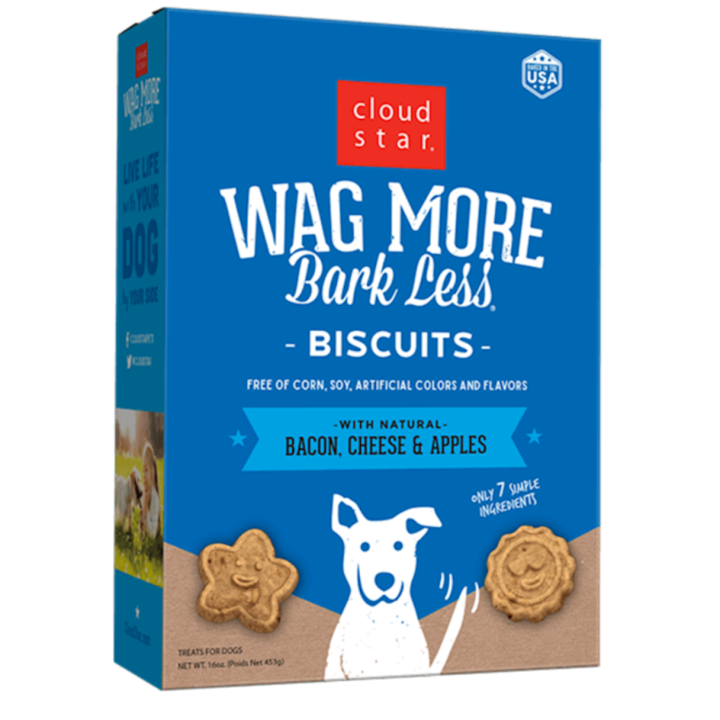 Wag More Bark Less - Dog Oven Baked Bacon, Apple & Cheese 3lb