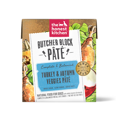 The Honest Kitchen - Butcher Block Pate Turkey & Autumn Veggies Pate 10.5oz