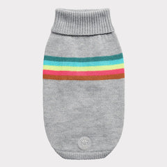 GF Pet - Retro Dog Sweater | Grey Mix