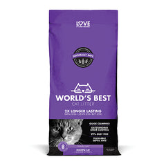 Worlds Best - Multi Cat Lavender Litter 14lb