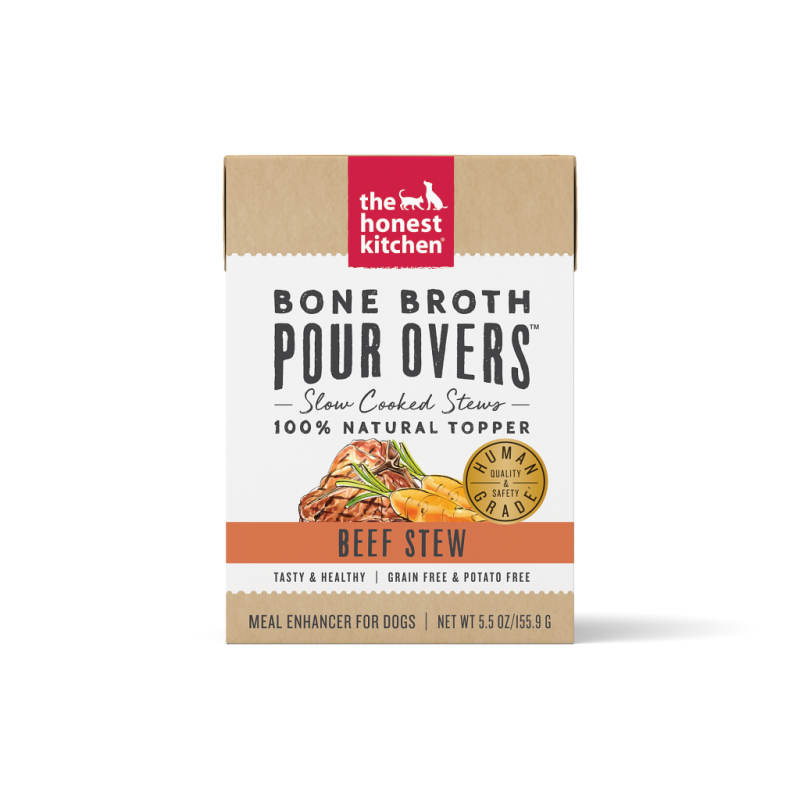 The Honest Kitchen - Dog Bone Broth Pour Overs Beef Stew 5.5oz