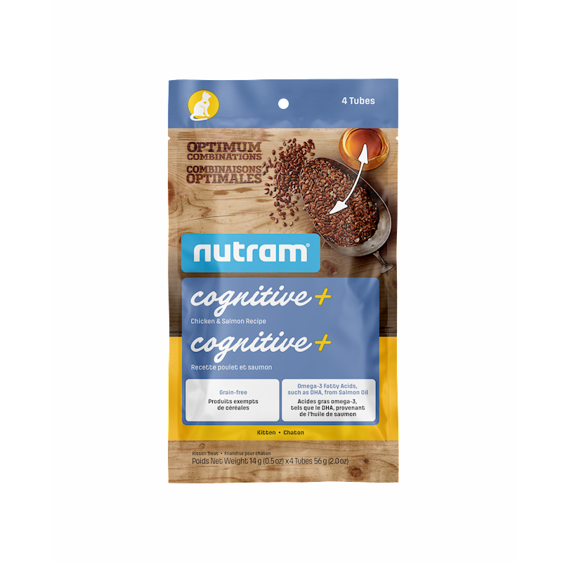 Nutram - Kitten - Cognitive+ Tube Treats 2oz