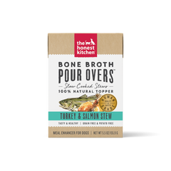 The Honest Kitchen - Dog Bone Broth Pour Overs Turkey & Salmon Stew 5.5oz