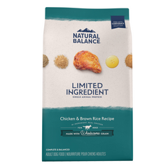 Natural Balance - LID - Dog Chicken & Brown Rice