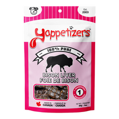 Yappetizers - Dog - Bison Liver 85g