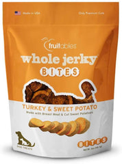 Fruitables - Dog Whole Jerky Bites Turkey & Sweet Potato 5oz