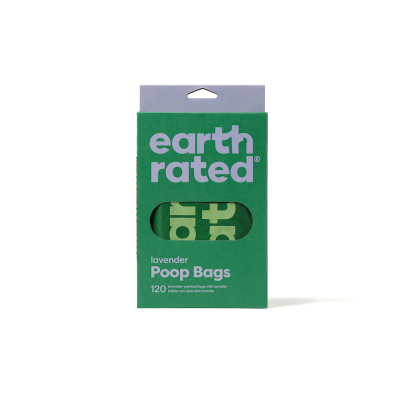 Earth Rated - Poop Bags with Handle 120ct - Lavender Scented