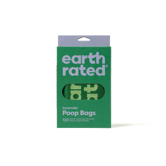 Earth Rated - Poop Bags with Handle 120ct - Lavender Scented