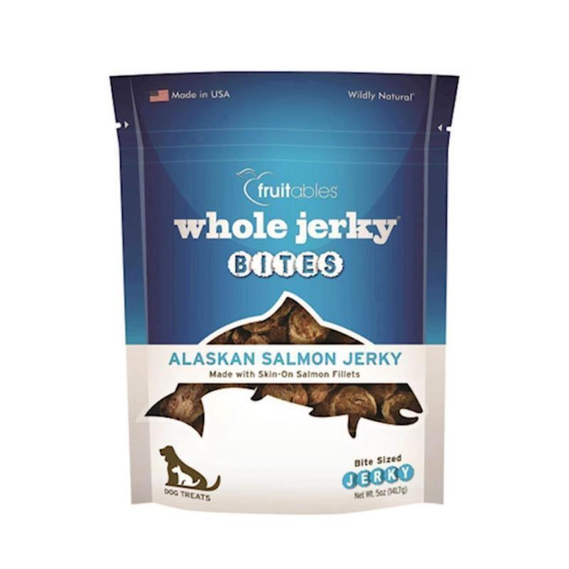 Fruitables - Dog Wild Nat Jerky Alaskan Salmon Strips 5oz