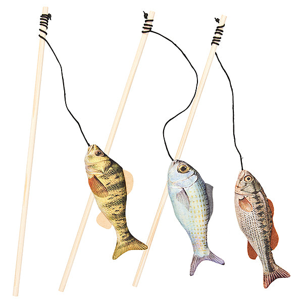 SPOT - Cat Gone Fishin Wand Assorted