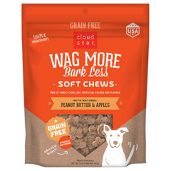 Wag More Bark Less - Dog Grain Free Soft & Chewy Peanut Butter Apple 5oz