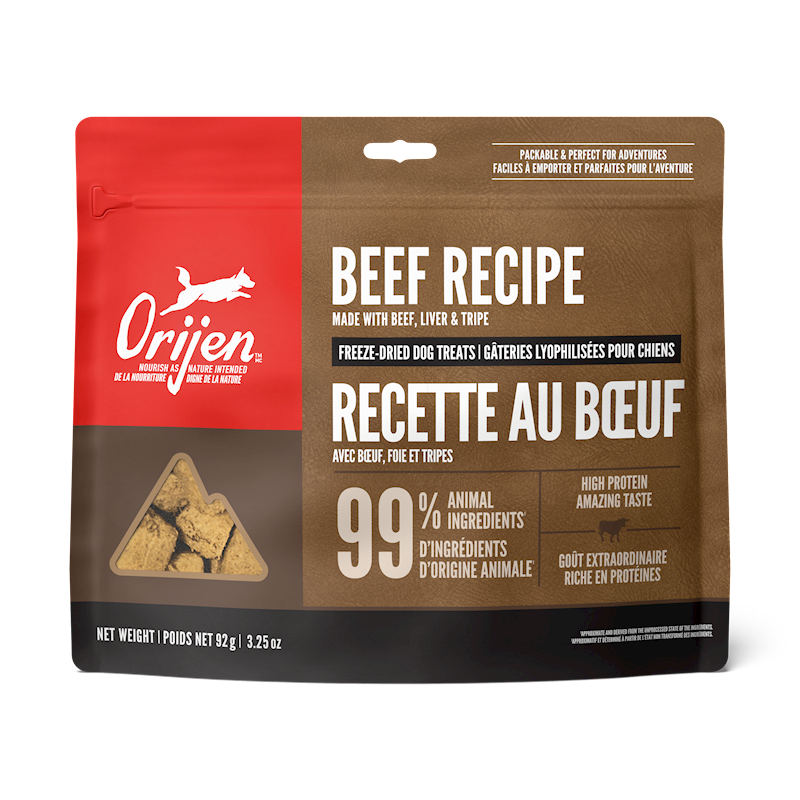 Orijen - Freeze-Dried Dog Treats Beef 3.25oz